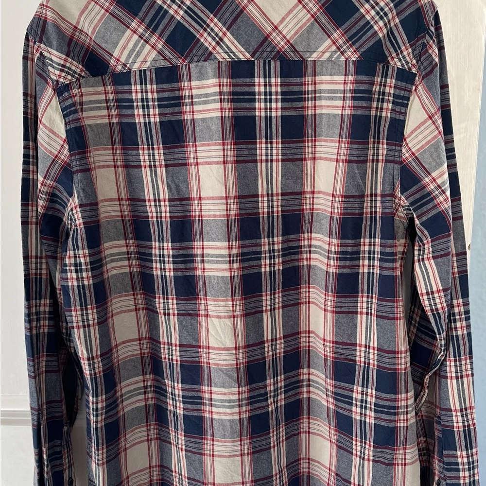 NWT Flag and Anthem Plaid Casual Button Down Shirt XXL - Picture 2 of 7